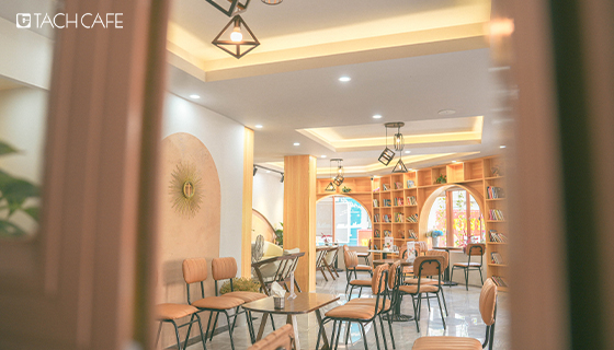 Không gian thư giãn tại Tách Cafe