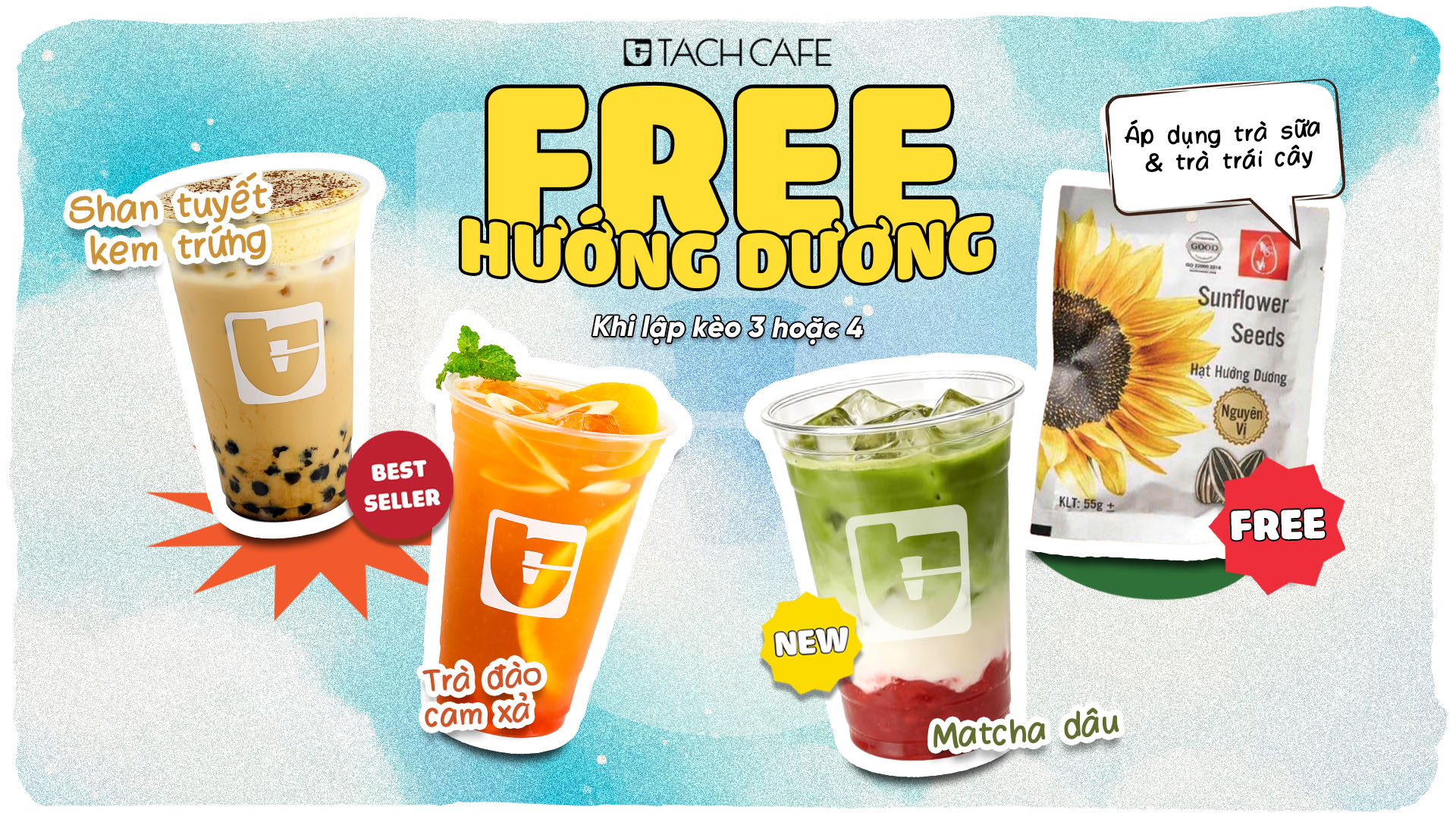 Free hướng dương khi lập kèo 3–4 người